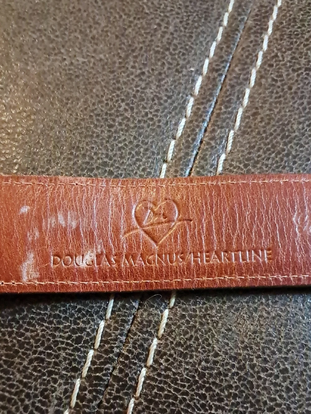 Douglas Magnus Genuine American Alligator Leather Belt Made in USA